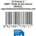 Estropajo salvauñas Lanta 2 uds ergonomico