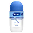 Desodorante Roll-On Sanex Dermo+ Extra Control 72-Horas Antitranspirante 50ml