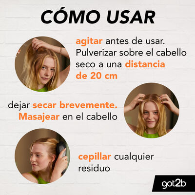 Champú Seco Got2B 200 ml Extra Fresh