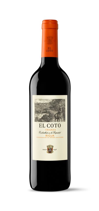 Vino tinto Rioja El Coto 75cl Crianza