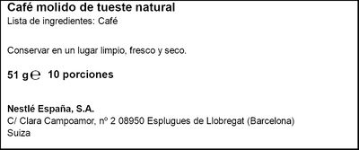Café con caramelo intensidad 5 Starbucks 10 cápsulas