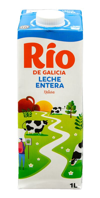 Leche R&iacute;o 1l entera