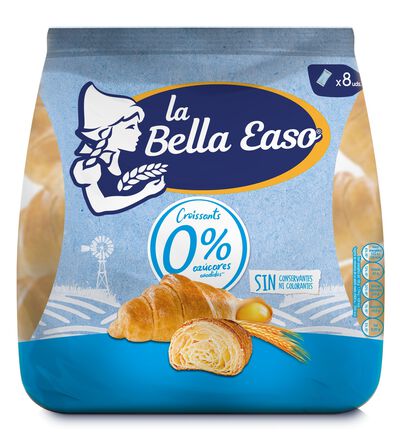 Croissant sin az&uacute;car a&ntilde;adido La Bella Easo 240g