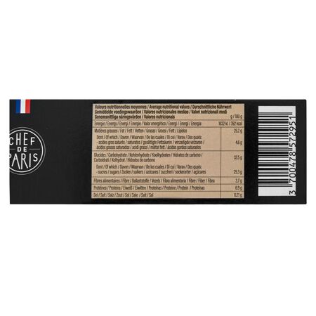 Le Moelleux Chef de Paris 200g con chocolate fondant