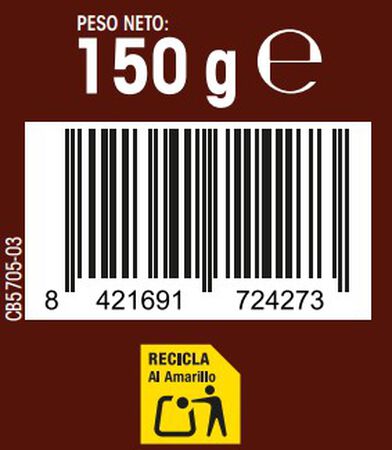 Chocolate puro sin gluten Alipende 150g