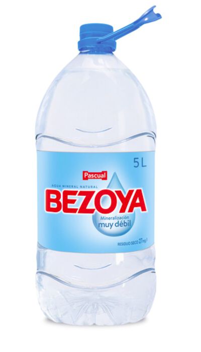 Agua en botella de 5 litros Bezoya