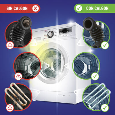 Antical en gel Calgon 750 ml contra cal suciedad y malos olores