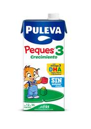 Leche crecimiento Puleva peques 3 12-36meses 1l