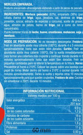 Merluza Empanada Alipende 510G