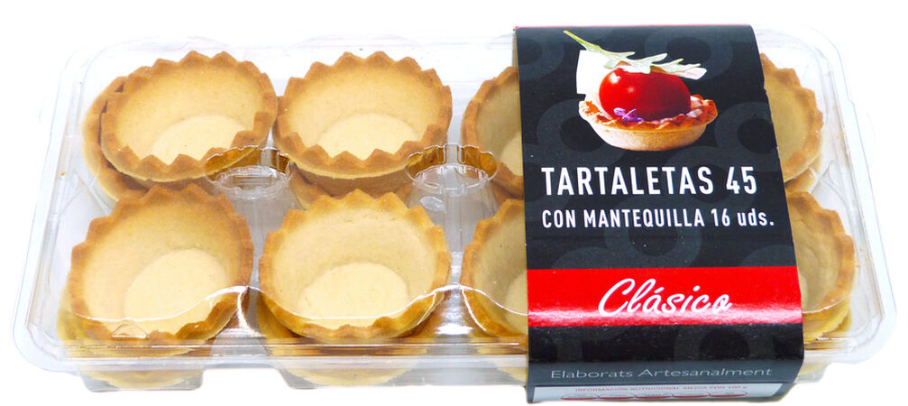 Tartaletas Musfis 16uds
