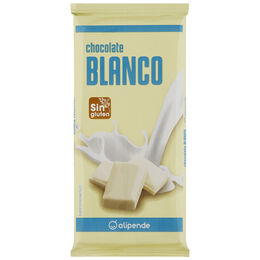Chocolate blanco Alipende 100g