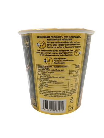 Fideos orientales de pollo Kung Food 65g