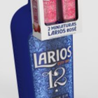 Ginebra con flor de azahar Larios 12 70 cl m&aacute;s 2 miniaturas