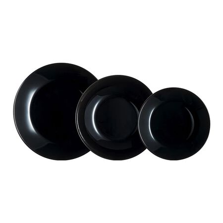 Vajilla Zelie Luminarc 18P Black