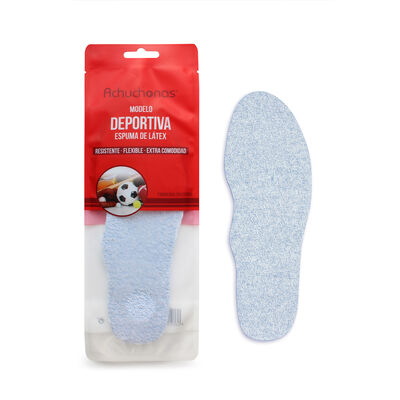 Plantilla deportiva Achuchonas talla 33-45 espuma de látex