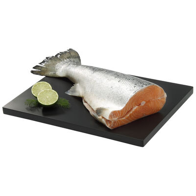 Salm&oacute;n por medios o enteros peso aproximado pieza 4kg