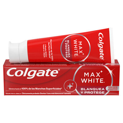 Pasta dental blanquea y protege Colgate 75ml Max White