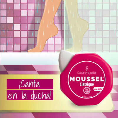 Gel de ducha Moussel 650 ml