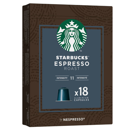 Café expresso roast Starbucks 18 cápsulas