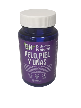 Complemento alimenticio pelo piel y uñas Distintivo Natural  30cap