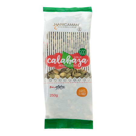 Semillas de calabaza ecológicas Haricaman 250g