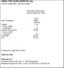 Alga nori gold Yang Tse 14g