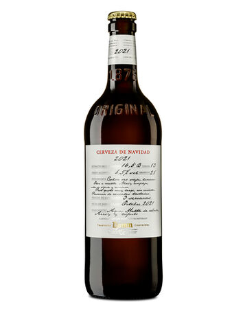 Cerveza de Navidad Damm botella 66cl