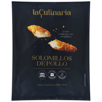 Solomillos de pollo extra crujiente con cornflakes La Culinaria 240g