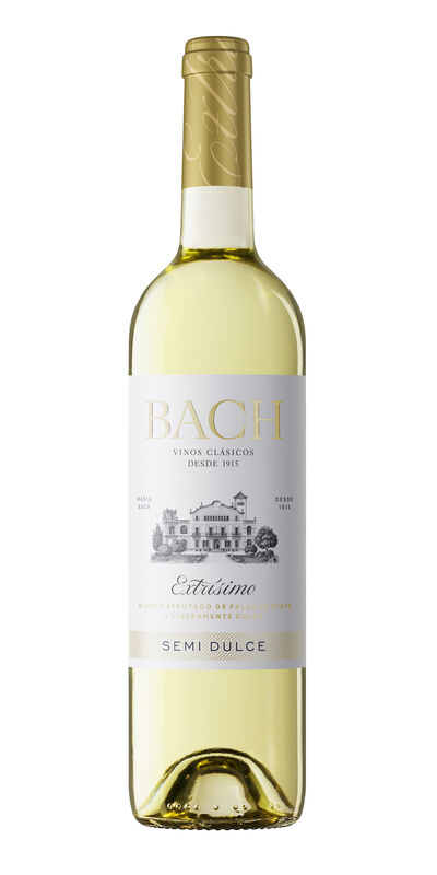 Vino blanco DO Cataluña Bach dulce