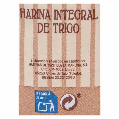 Harina de trigo integral Alipende 1kg