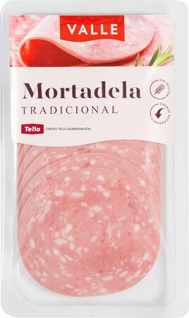 Mortadela calidad extra en lonchas Valle 150g