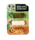 Queso rulo sabores de finas hierbas trufa y papaya Oh My Cheese 300 g