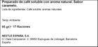 Café soluble de caramelo Nescafé 95g