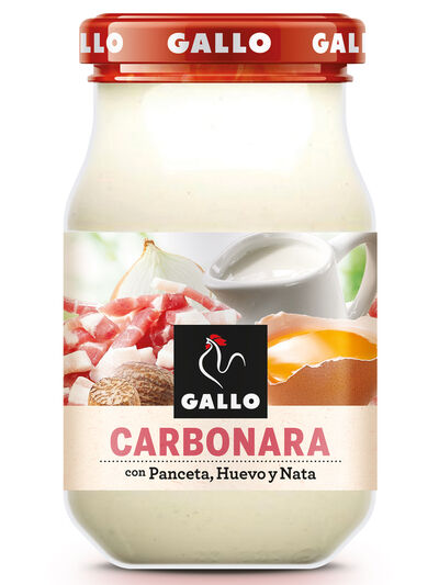 Salsa carbonara para pasta Gallo 330g