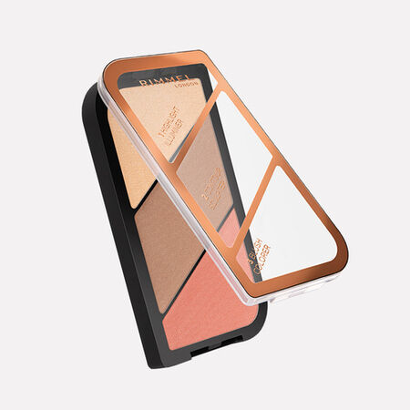 Maquillaje colorete Rimmel sculpting palet 002