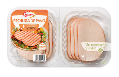 Pechuga de pavo adobada Serrano 330g