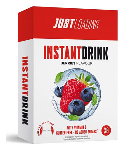 Saborizante para agua sabor frutos rojos Just Loading 8unid