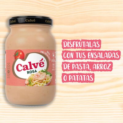 Salsa Calvé 225ml rosa