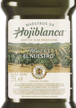 Aceite de oliva virgen extra Maestros de Hojiblanca garrafa 3l
