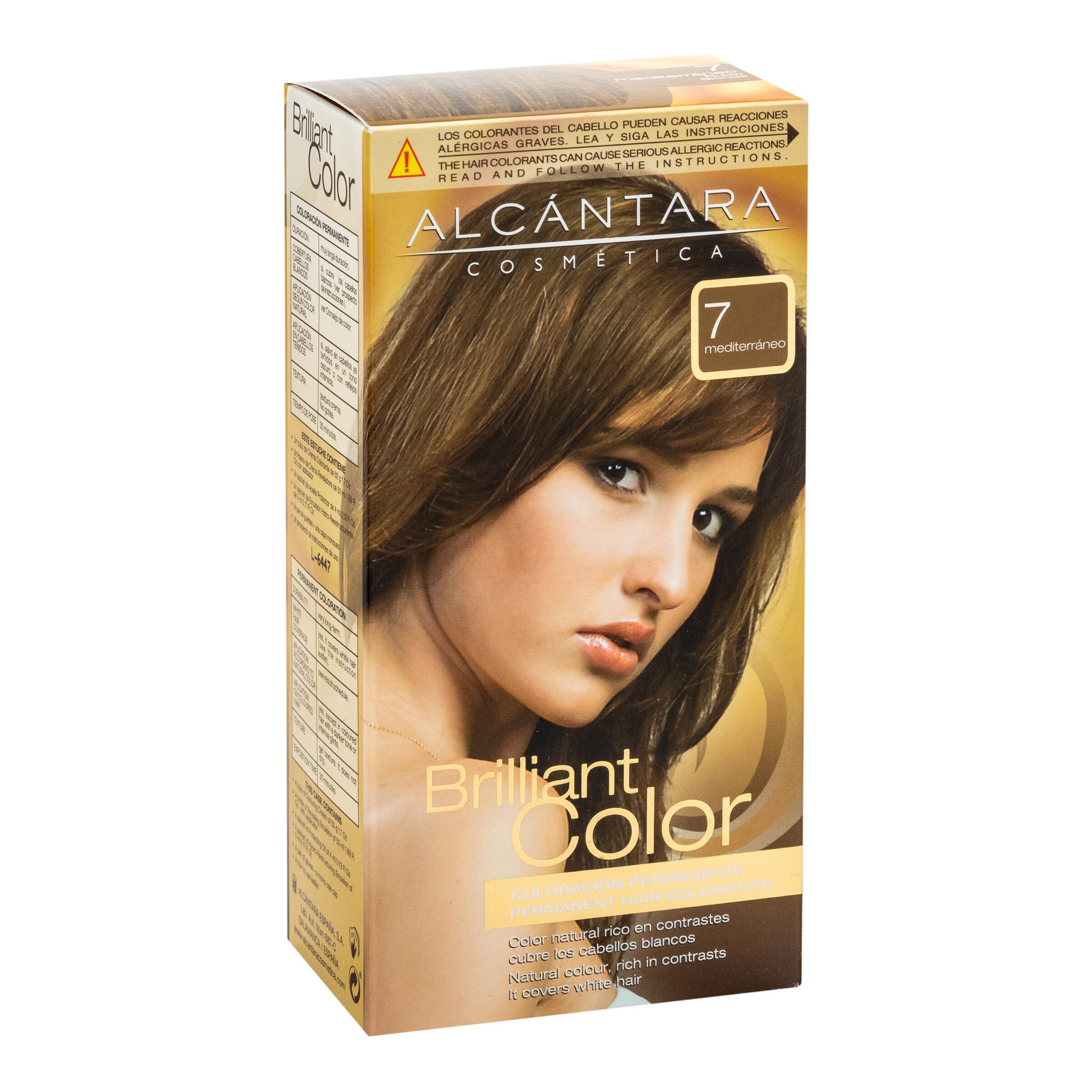 Tinte de cabello Alcántara Brilliant Color nº 7 mediterráneo