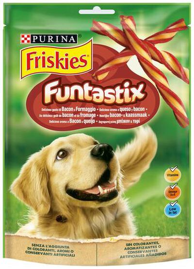 Snack perro Friskies Funtastix 175g