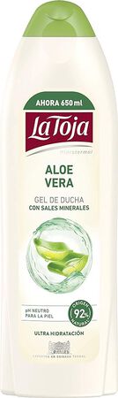 Gel de ducha Con Sales Minerales La Toja 600 ml Aloe Vera