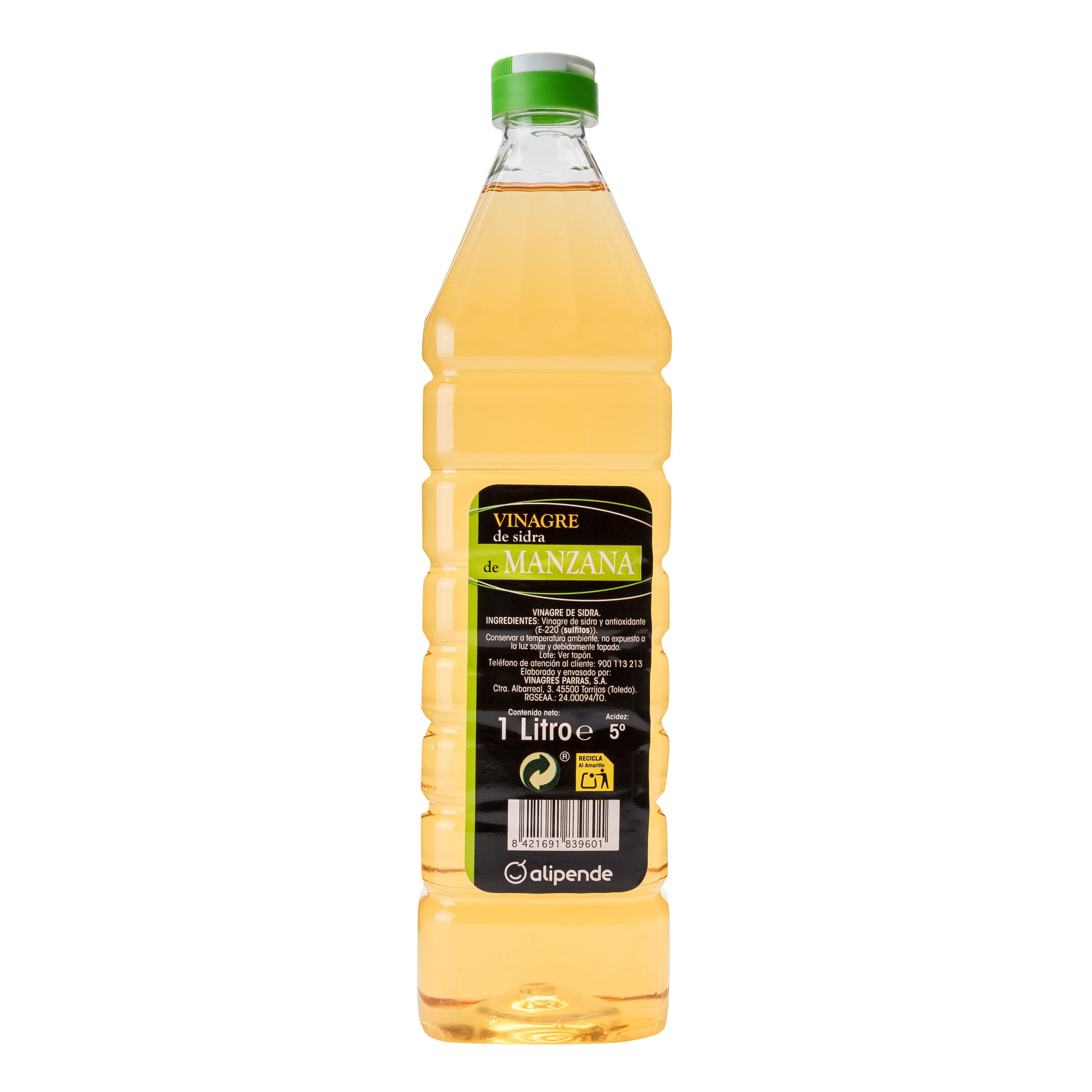 Vinagre Alipende 1l manzana