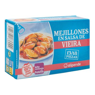 Mejillon Alipende 65g 13/18 salsa vieira