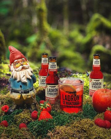 Sidra cider Ladrón de Manzanas 25cl frutos rojos