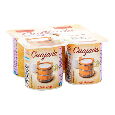 Cuajada Alipende pack 4 125g natural