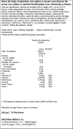 Cereales Oreo O&acute;S 320g