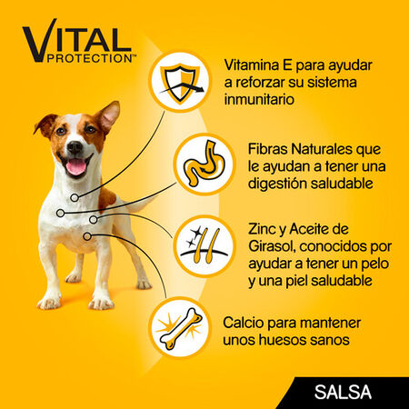 Pienso perro Pedigree pollo buey verduras pack 4