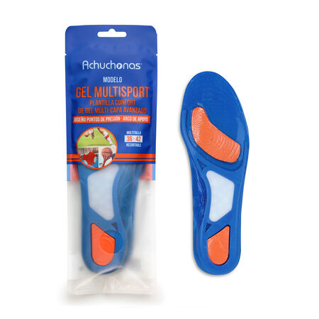 Plantilla de gel multisport Achuchonas talla única