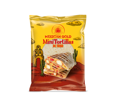 Tortilla de trigo mini Mexican Gold 200g
